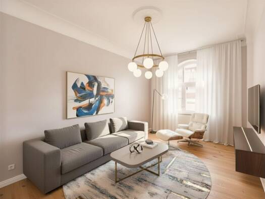 Wohnung zur Miete 1.500 € 3 Zimmer 93 m² 1. Geschoss frei ab sofort Johannstadt-Nord Ortsamtsbereich Altstadt 01307