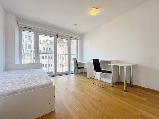 Studio zur Miete 460 € 1 Zimmer 21 m² 2. Geschoss Heideloffstr. 26 Glockenhof Nürnberg 90478