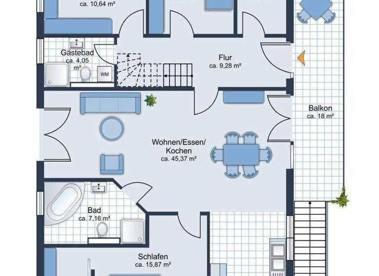 Einfamilienhaus zum Kauf provisionsfrei 469.900 € 7 Zimmer 187,8 m² frei ab sofort Im Bruchkampe 8D Davenstedt Hannover 30455