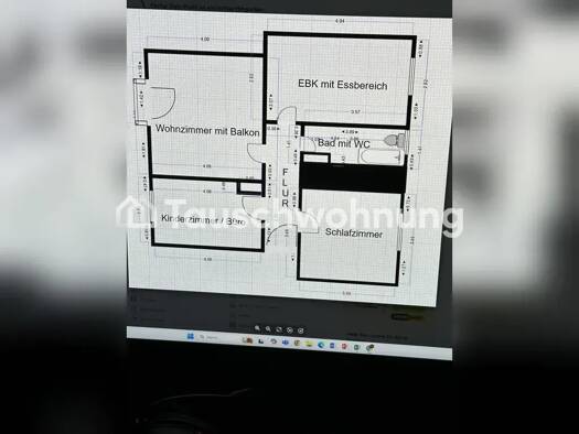 Wohnung zur Miete Tauschwohnung 1.050 € 3 Zimmer 68 m² Sendling-Westpark München 80686