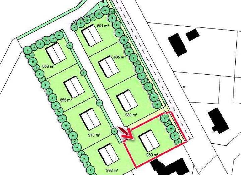 Grundstück zum Kauf 186.000 € 989 m² Grundstück Westergellersen 21394