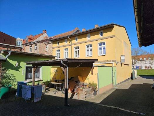 Stadthaus zum Kauf provisionsfrei 279.000 € 16 Zimmer 435 m² 726 m² Grundstück frei ab sofort Heilig-Geist-Straße 8 Anklam 17389