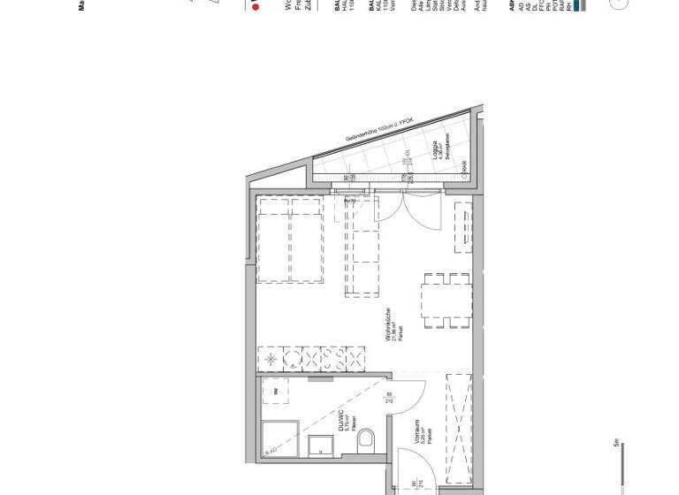 Studio zur Miete 194 € 1 Zimmer 33 m² 1. Geschoss frei ab 01.05.2026 Wien 1220