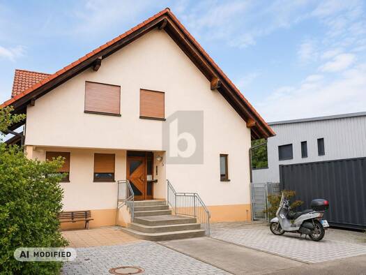 Gewerbeobjekt zum Kauf als Kapitalanlage geeignet 15 Zimmer 280 m² 1.100 m² Grundstück Illingen Elchesheim-Illingen 76477