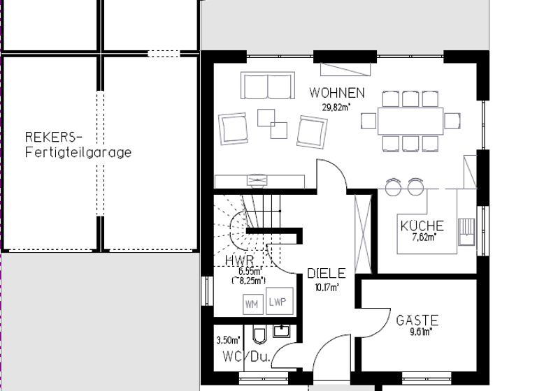 Einfamilienhaus zum Kauf - Erstbezug provisionsfrei 435.000 € 5 Zimmer 133 m² 734 m² Grundstück Julius-Kühn-Straße 12 Emmeringen Oschersleben 39387