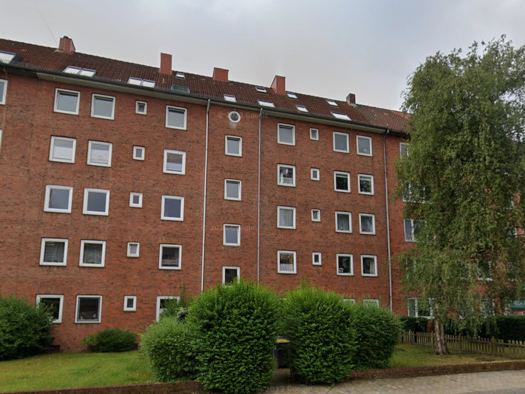 Wohnung zur Miete 680 € 2 Zimmer 55,6 m² 3. Geschoss frei ab 01.05.2026 Hasseldieksdammer Weg 23 Südfriedhof Kiel 24114