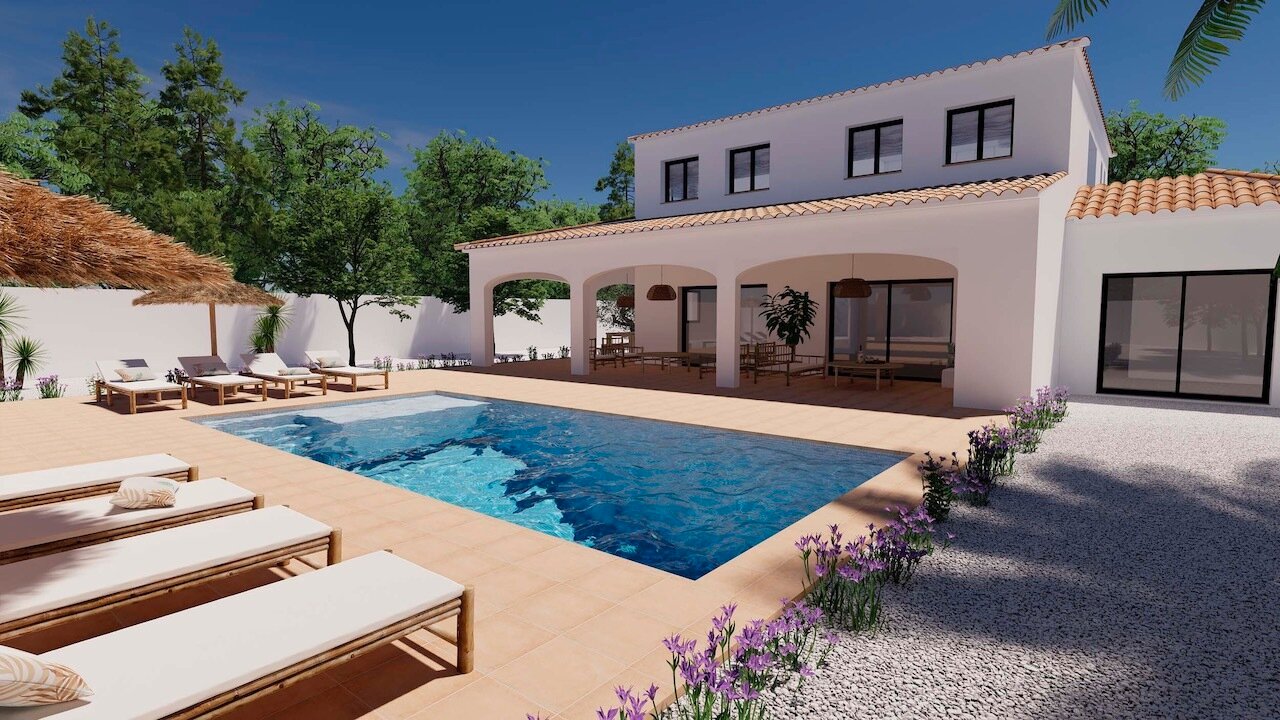 Villa zum Kauf 1.449.000 € 248 m²<br/>Wohnfläche 1.050 m²<br/>Grundstück Moraira 03724