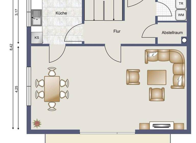 Mehrfamilienhaus zum Kauf 495.000 € 10 Zimmer 224 m² 850 m² Grundstück Wiarden Wangerland 26434