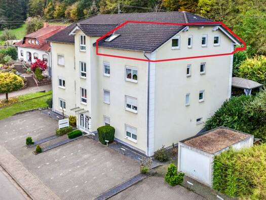 Wohnung zur Miete 720 € 3 Zimmer 81 m² Geschoss 2/3 frei ab 01.01.2026 Haustadter-Tal-Straße 119 Haustadt Beckingen 66701