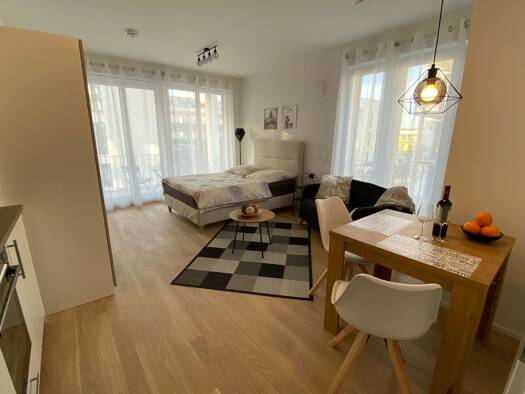 Wohnung zur Miete 1.290 € 1 Zimmer 32 m² Geschoss 1/3 frei ab sofort Rosemarie-Fendel-Bogen Aubing-Lochhausen-Langwied München 81245