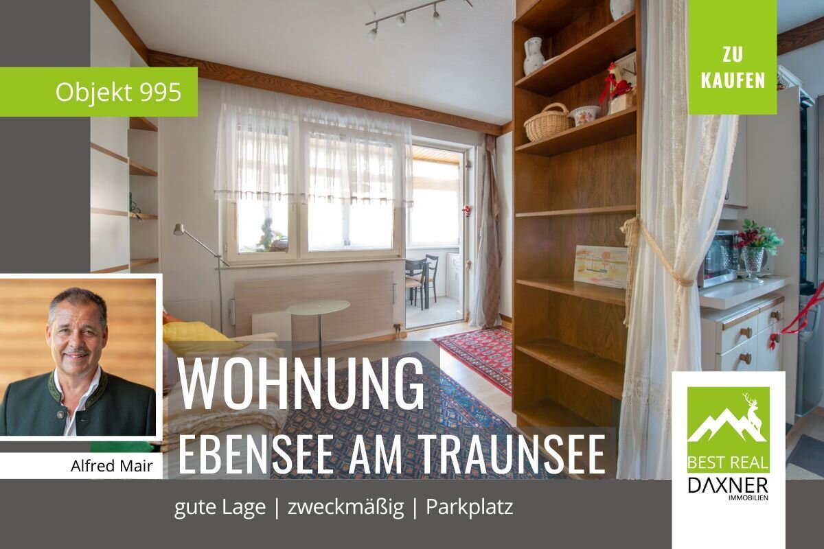 Wohnung zum Kauf 130.000 € 32,5 m²<br/>Wohnfläche Ebensee 4802