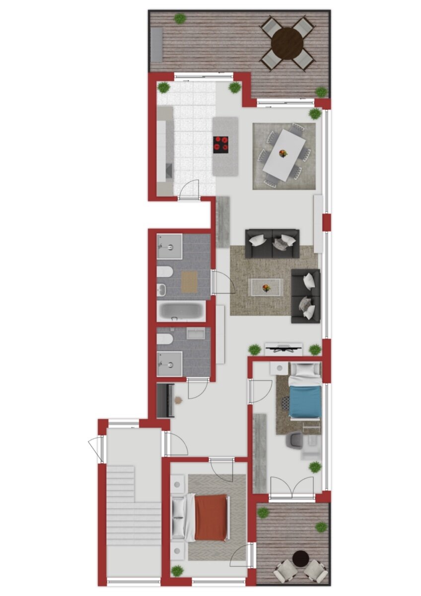 Wohnung zur Miete 2.000 € 3 Zimmer 128 m²<br/>Wohnfläche ab sofort<br/>Verfügbarkeit Hersel Bornheim / Hersel 53332