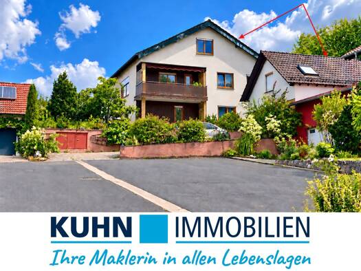Einfamilienhaus zum Kauf 9 Zimmer 246 m² 828 m² Grundstück frei ab sofort Obereschenbach Hammelburg 97762