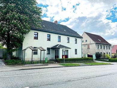 Haus zum Kauf 65.000 € 259 m² 2.221 m² Grundstück Hauptstraße 20 Hassenhausen Naumburg (Saale) 06628