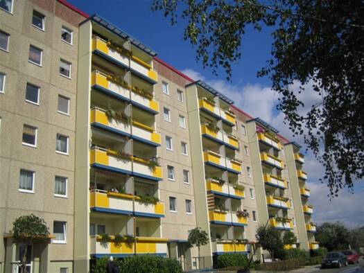 Wohnung zur Miete 407 € 3 Zimmer 70,1 m² 5. Geschoss Otto-Lummer-Straße 8 Bieblach-Ost Gera 07552