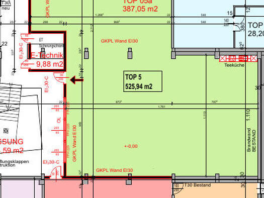 Ladenfläche zur Miete 5.972 € 1 Zimmer 183 m² Verkaufsfläche Wagna 8435