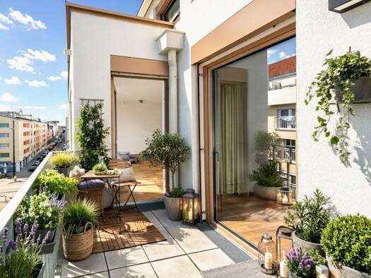 Terrassenwohnung zum Kauf - Erstbezug 308.700 € 2 Zimmer 40,3 m² 4. Geschoss Fahrbachgasse 6 Wien 1210