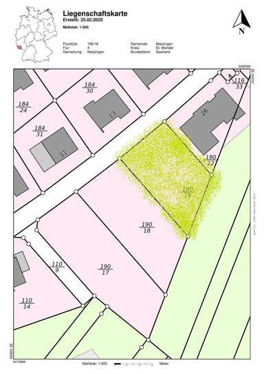Grundstück zum Kauf 105.000 € 1.047 m² Grundstück Marpingen Marpingen 66646
