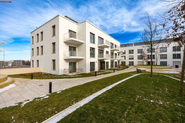 Terrassenwohnung zur Miete - Neubau 2.500 € 4 Zimmer 114,1 m² 2. Geschoss frei ab sofort Rosa-Kempf-Straße 27 Aubing-Lochhausen-Langwied München 81249