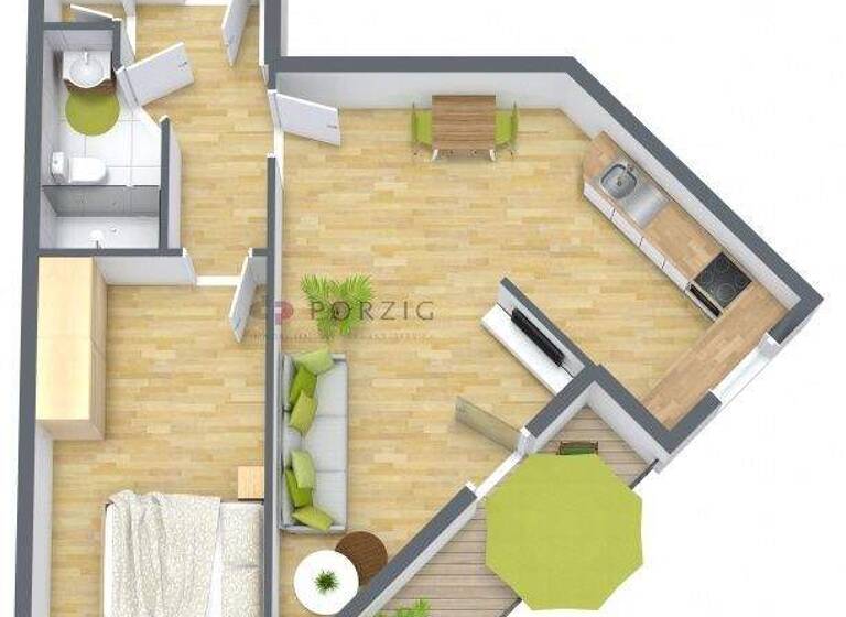 Wohnung zum Kauf 68.000 € 2 Zimmer 55,9 m² 5. Geschoss Yorckgebiet Chemnitz 09130