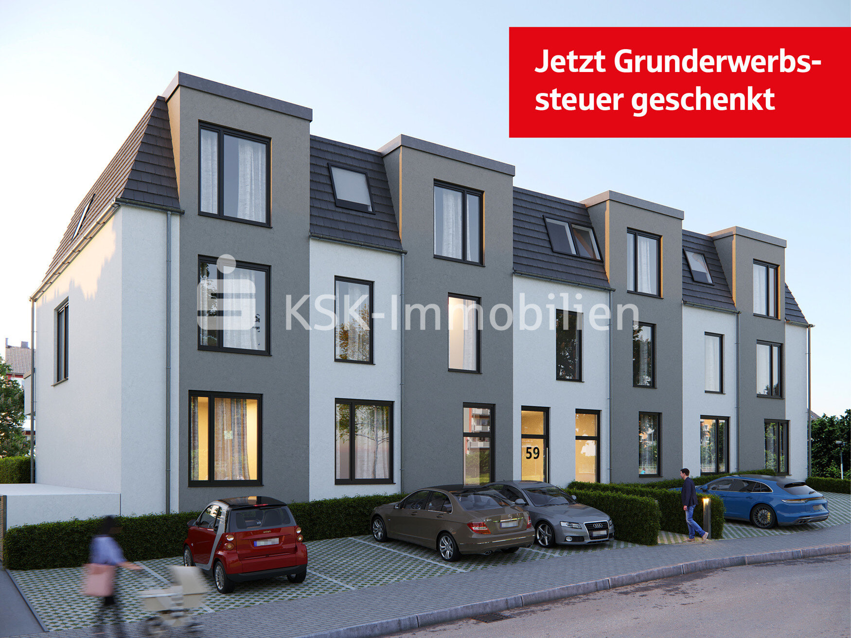 Wohnung zum Kauf 325.000 € 2 Zimmer 58 m²<br/>Wohnfläche 1.<br/>Geschoss Katterbach Bergisch Gladbach 51467