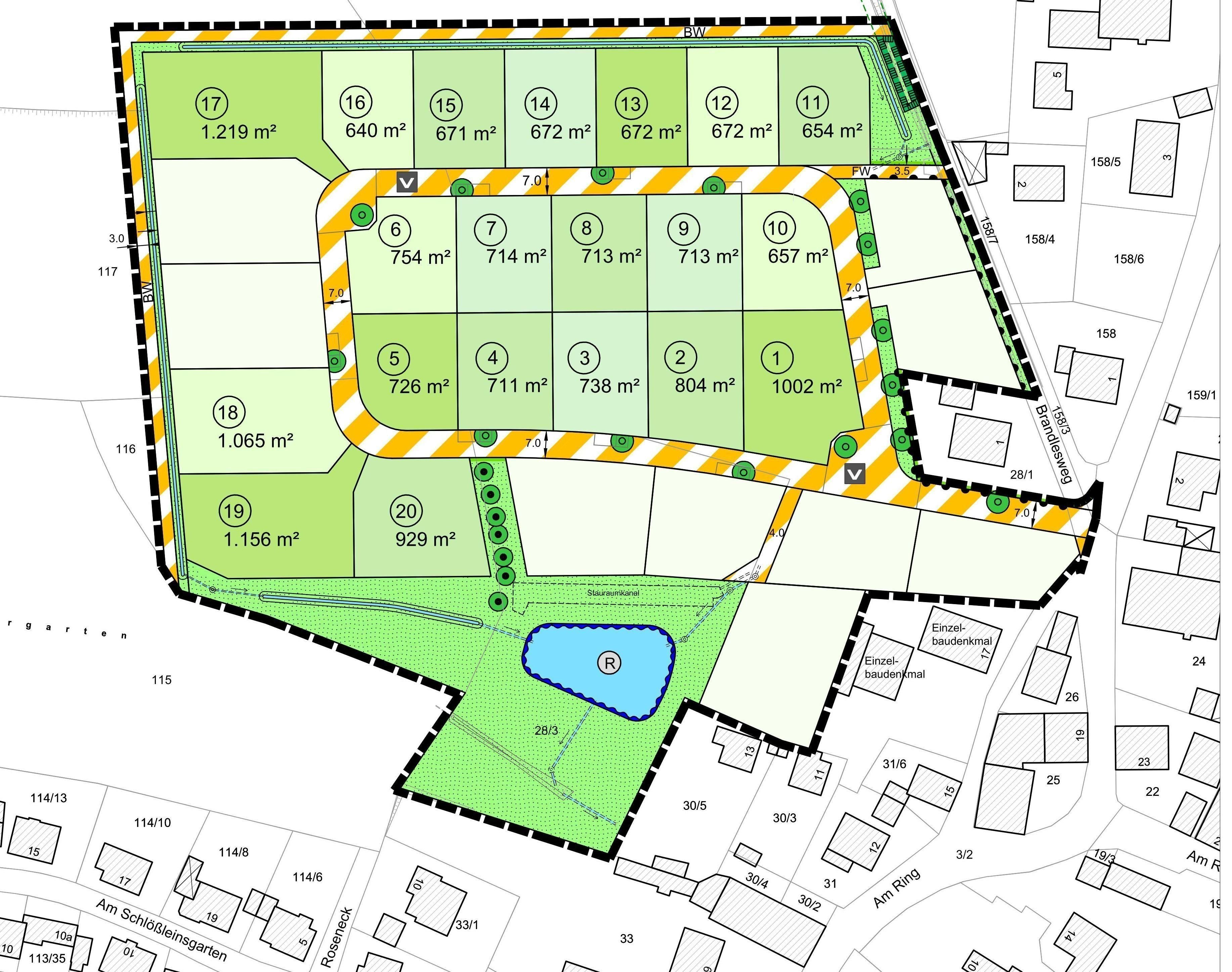 Doppelhaushälfte zum Kauf provisionsfrei 368.500 € 5 Zimmer 110 m²<br/>Wohnfläche 382 m²<br/>Grundstück Brandlesweg Hennenbach Ansbach 91522