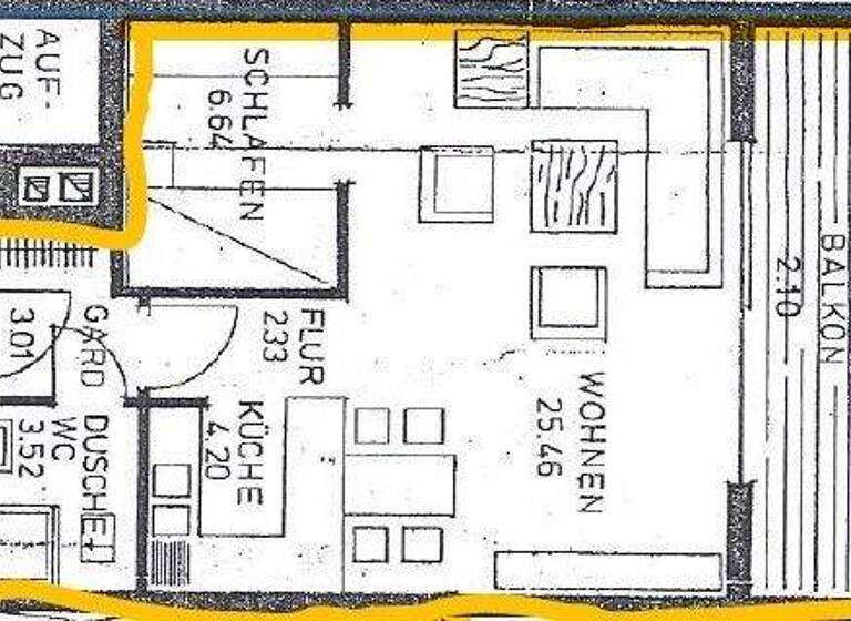Studio zum Kauf 130.000 € 1 Zimmer 45,8 m² 2. Geschoss Germersheim 76726