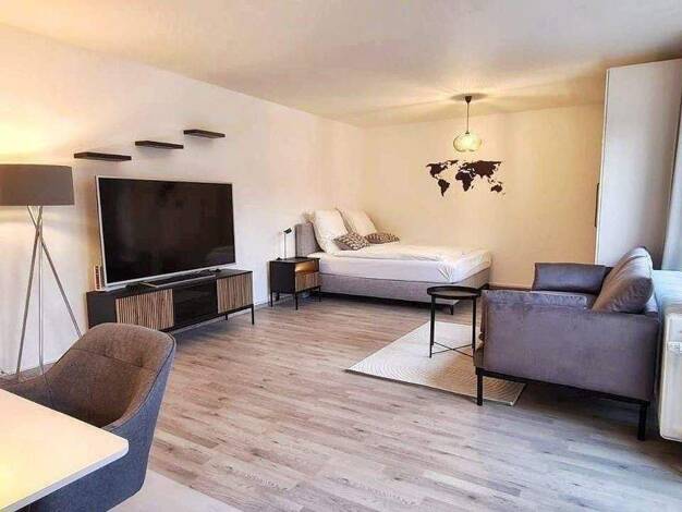 Wohnung zur Miete 1.500 € 1 Zimmer 49 m² 4. Geschoss Leimenrode Nordend-West Innenstadt III 60322