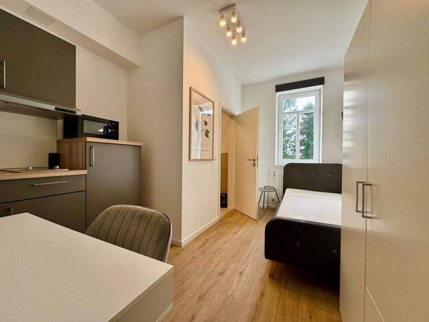 Studio zur Miete 690 € 1 Zimmer 20 m² 1. Geschoss Badener Str. 34 Durlach Karlsruhe 76227