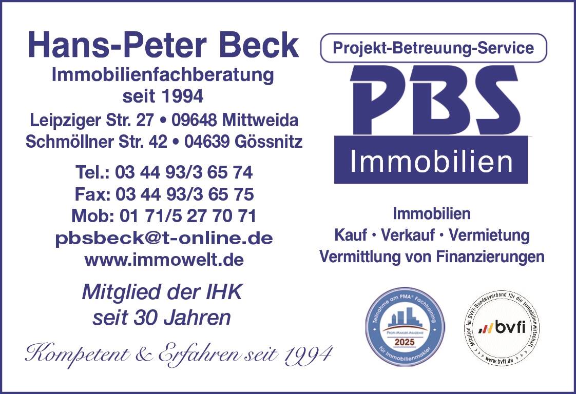 PBS Immobilien /  Projekt-Betreuung-Service /  seit 1994