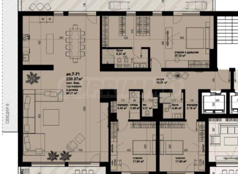 Studio zum Kauf 409.507 € 4 Zimmer 270,5 m² Burgas