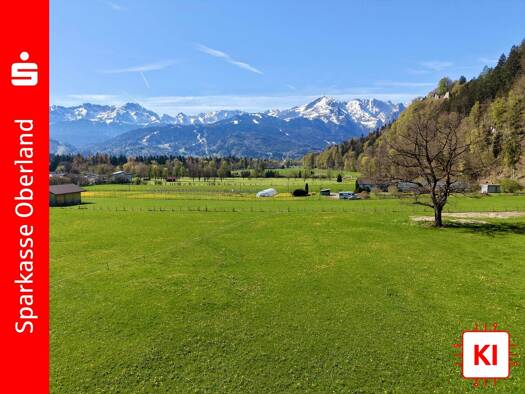 Grundstück zum Kauf 535.000 € 412 m² Grundstück Partenkirchen Garmisch-Partenkirchen 82467