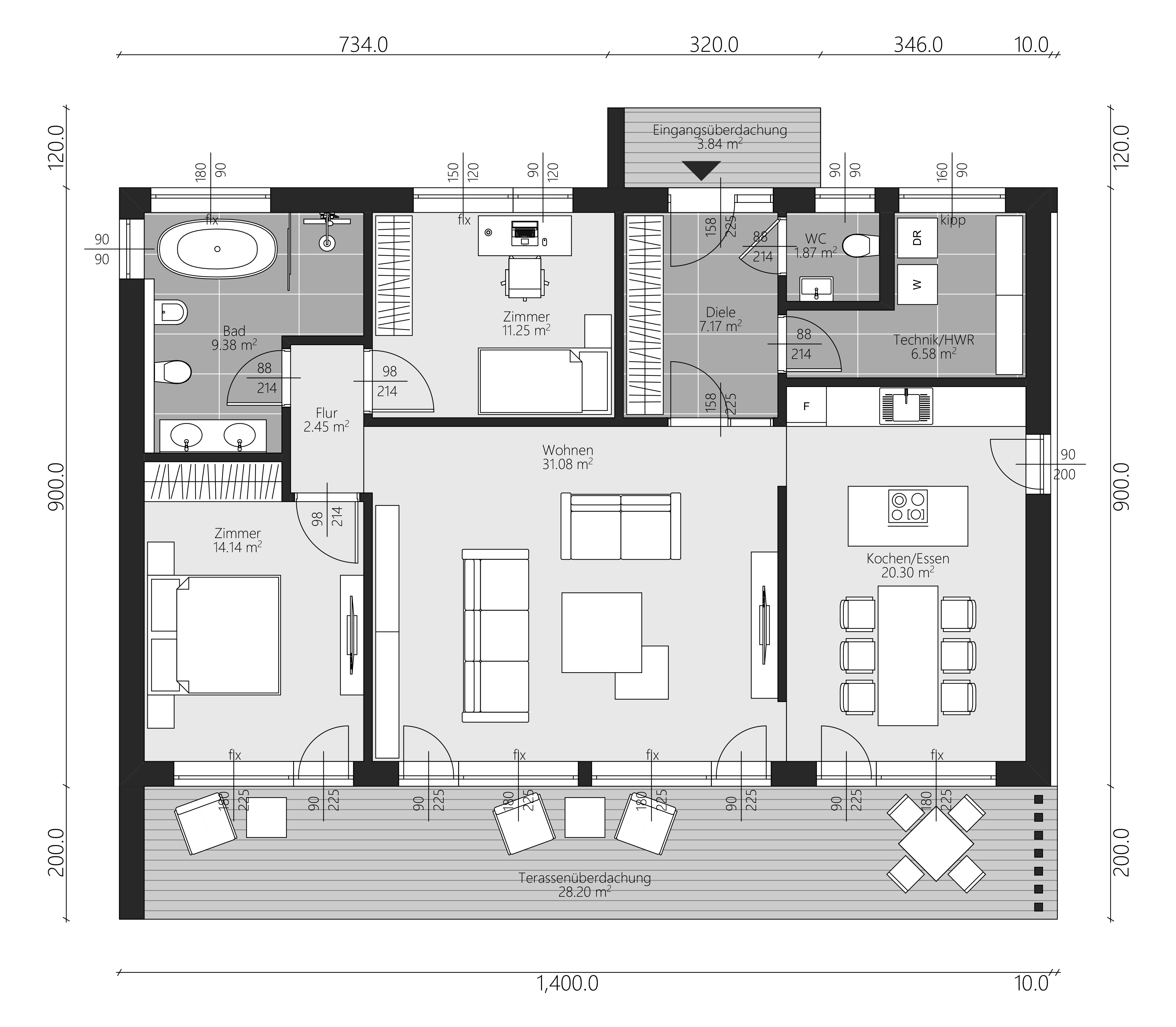 Einfamilienhaus zum Kauf provisionsfrei 438.600 € 5 Zimmer 104 m²<br/>Wohnfläche 410 m²<br/>Grundstück Buronstraße Beuren an der Aach 83 Singen (Hohentwiel) 78224