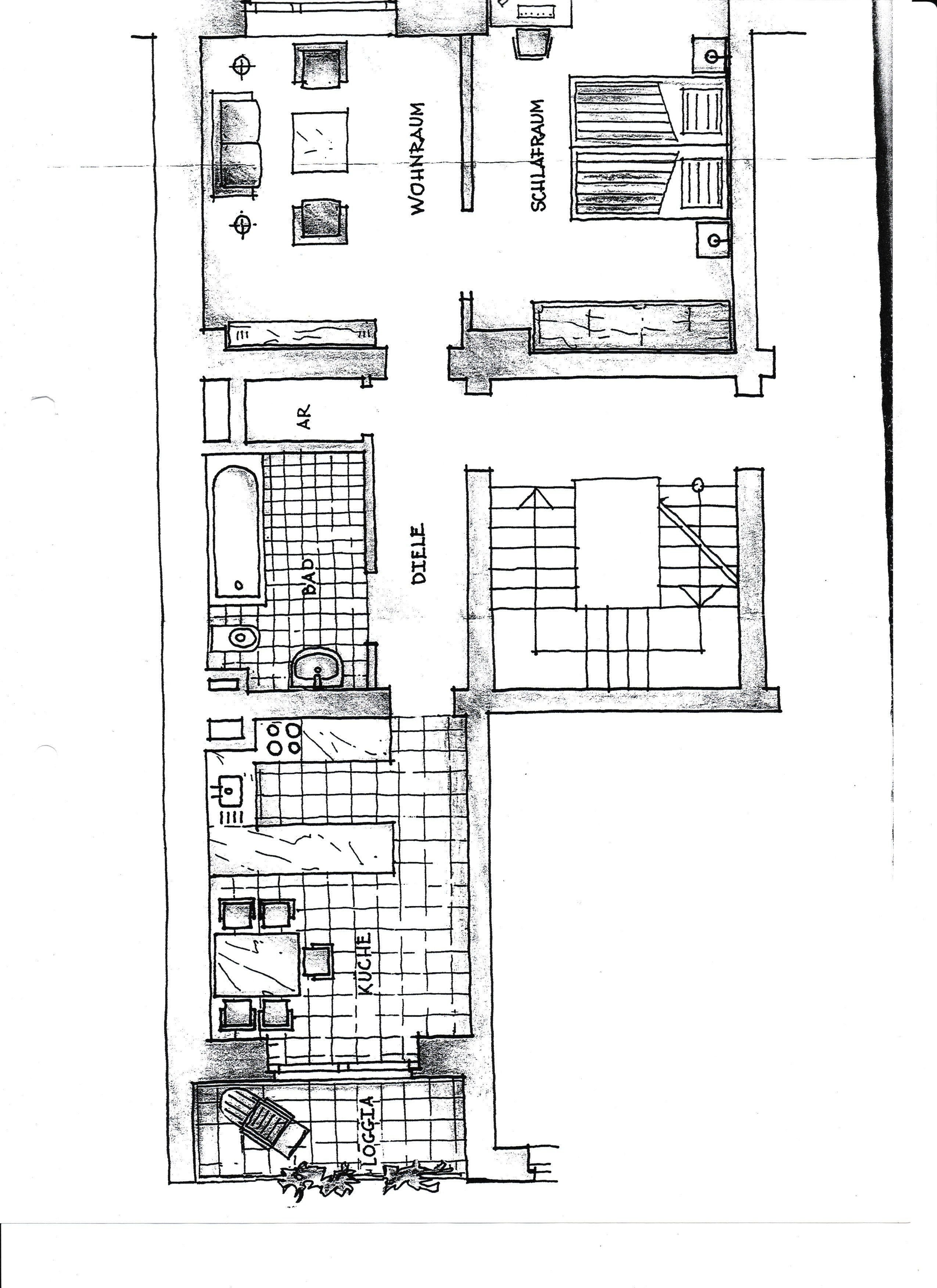 Wohnung zum Kauf als Kapitalanlage geeignet 217.000 € 2 Zimmer 58 m²<br/>Wohnfläche Bagelstraße Pempelfort Düsseldorf 40479