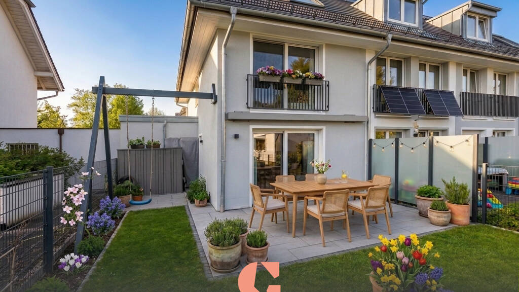Reihenendhaus zum Kauf 1.099.000 € 4 Zimmer 120,6 m² 164,5 m² Grundstück frei ab 01.05.2026 Trudering-Riem München 81827