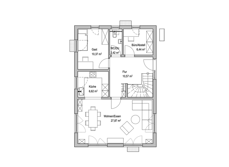 Einfamilienhaus zum Kauf - Erstbezug 1.136.000 € 7 Zimmer 159 m² 483 m² Grundstück Otterfing 83624