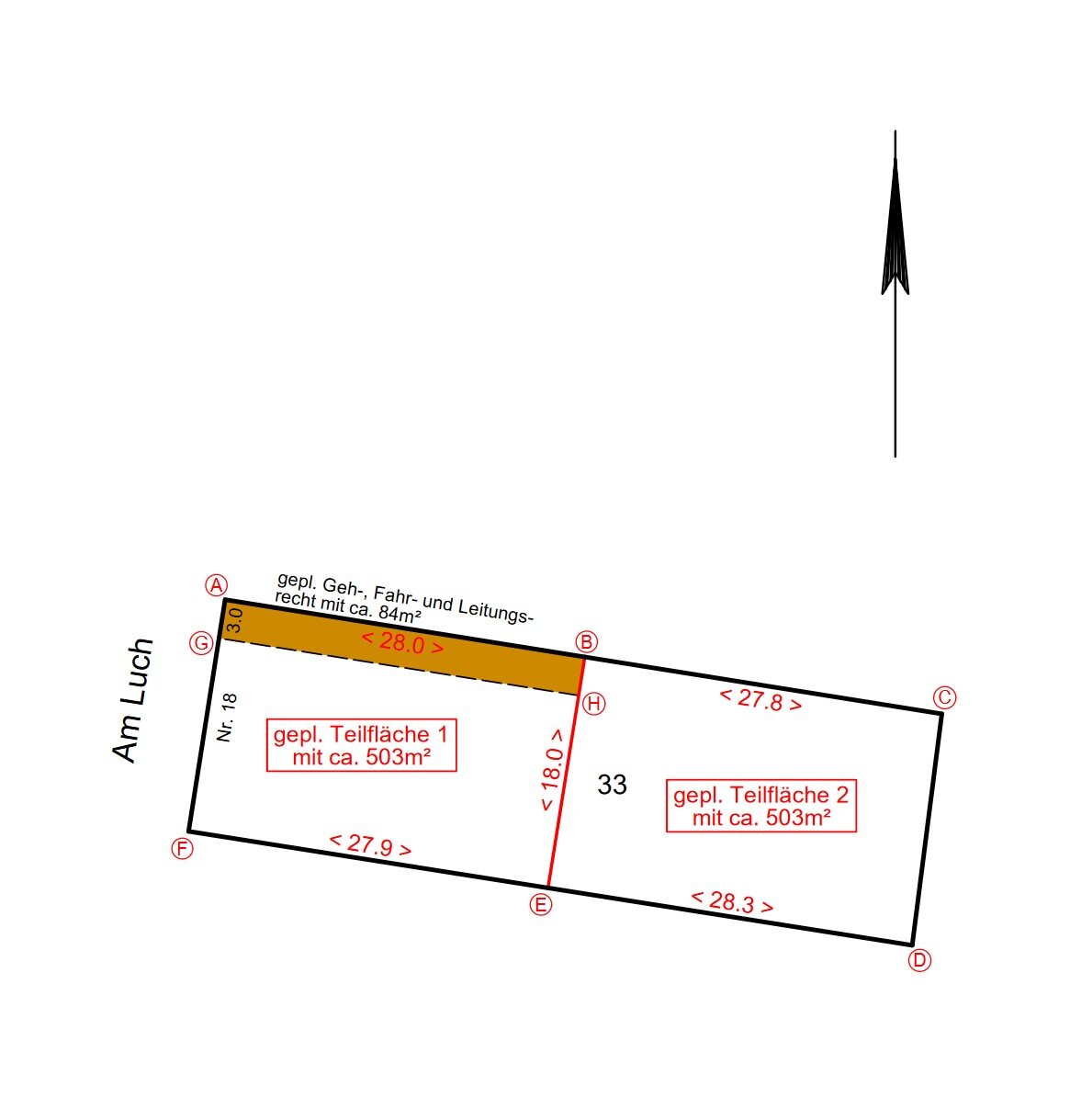 Grundstück zum Kauf 225.000 € 503 m²<br/>Grundstück Am Luch 18 Eiche Ahrensfelde 16356