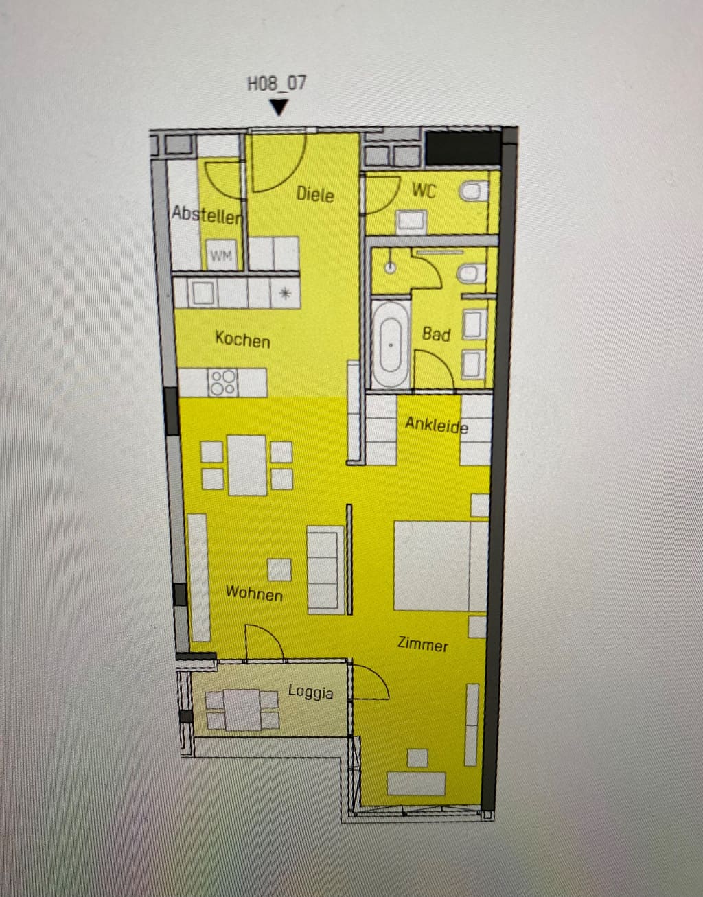 Wohnung zur Miete Wohnen auf Zeit 2.750 € 3 Zimmer 78 m²<br/>Wohnfläche ab sofort<br/>Verfügbarkeit Europa-Allee Gallus Frankfurt am Main 60486