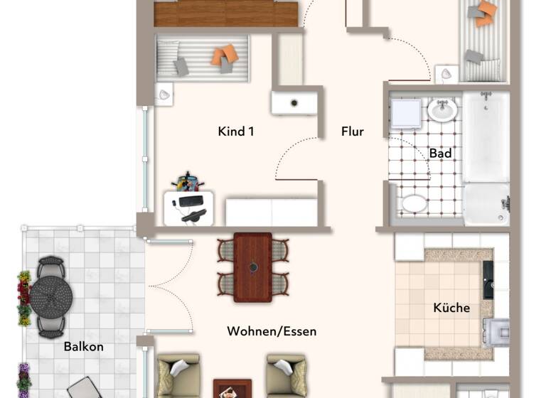 Wohnung zum Kauf 199.000 € 4 Zimmer 90 m²<br/>Wohnfläche 1.<br/>Geschoss Hemhofen Hemhofen 91334