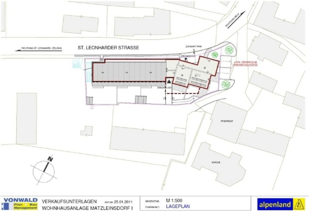 Wohnung zur Miete 817 € 3 Zimmer 81,7 m²<br/>Wohnfläche Matzleinsdorf bei Melk 3393