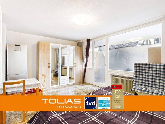 Wohnung zum Kauf 115.000 € 1 Zimmer 31,1 m² 2. Geschoss Mitte Sindelfingen 71063