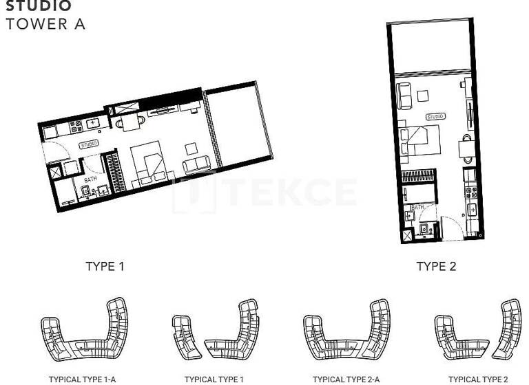 Wohnung zum Kauf 524.000 € 3 Zimmer 126 m² 1. Geschoss Dubai