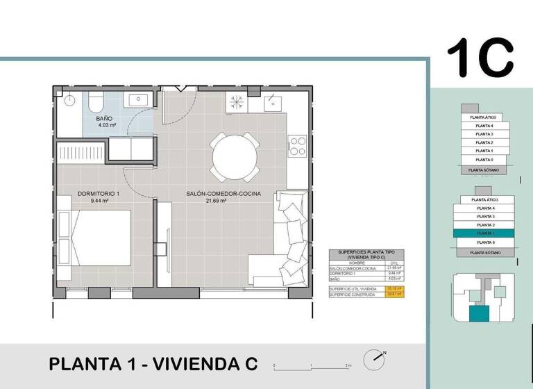 Wohnung zum Kauf 185.000 € 39 m² Torrevieja 03180