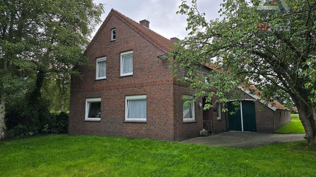Einfamilienhaus zum Kauf 250.000 € 5 Zimmer 106 m² 15.701 m² Grundstück Kleinoldendorf Uplengen / Kleinoldendorf 26670