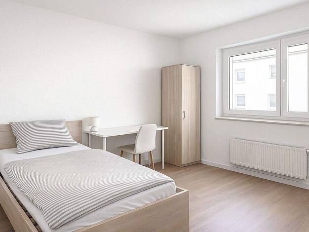 Studio zur Miete Wohnen auf Zeit 360 € 1 Zimmer 14 m² frei ab sofort Deutschordenstr. Sontheim Heilbronn 74081