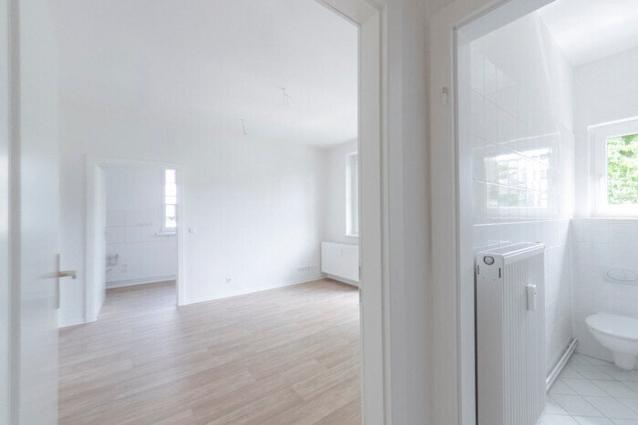 Wohnung zur Miete 331,82 € 2,5 Zimmer 50,7 m²<br/>Wohnfläche 2.<br/>Geschoss 05.10.2024<br/>Verfügbarkeit Johannes-Münze-Str. 16 Siedlung Cracau Magdeburg 39114