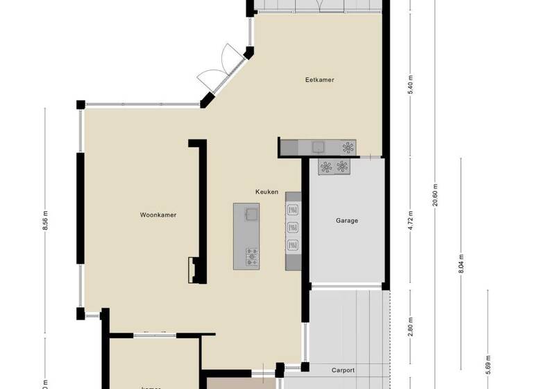 Villa zum Kauf 1.199.500 € 6 Zimmer 223 m² 445 m² Grundstück van vredenburchlaan 71 bergschenhoek 2661 HE