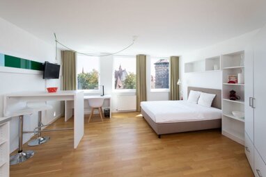 Wohnung zur Miete Wohnen auf Zeit 2.267 € 1 Zimmer 31 m² frei ab 01.08.2024 Am Plärrer Gostenhof Nürnberg 90429