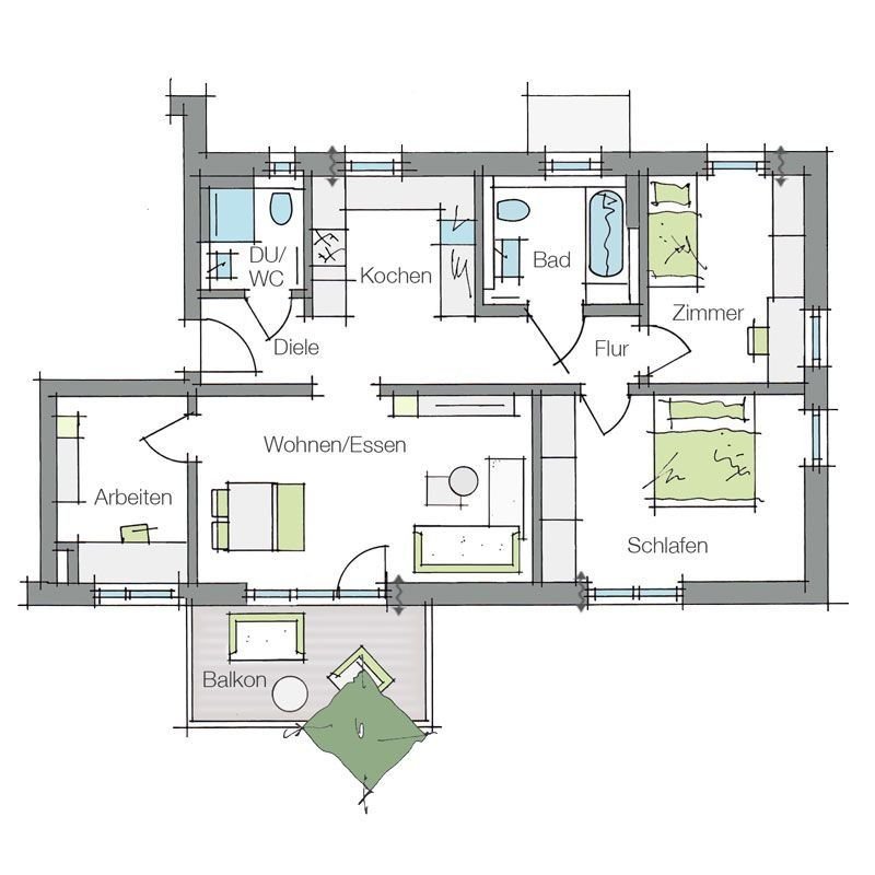 Wohnung zum Kauf provisionsfrei 498.771 € 3,5 Zimmer 83,7 m²<br/>Wohnfläche 1.<br/>Geschoss 31.03.2026<br/>Verfügbarkeit Am Klosterholz 18 Steudach Erlangen 91056