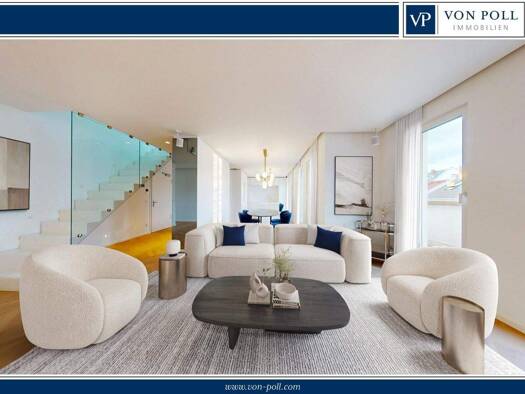 Penthouse zum Kauf 2.040.000 € 4 Zimmer 270,7 m² 4. Geschoss Bornheim Frankfurt am Main 60385